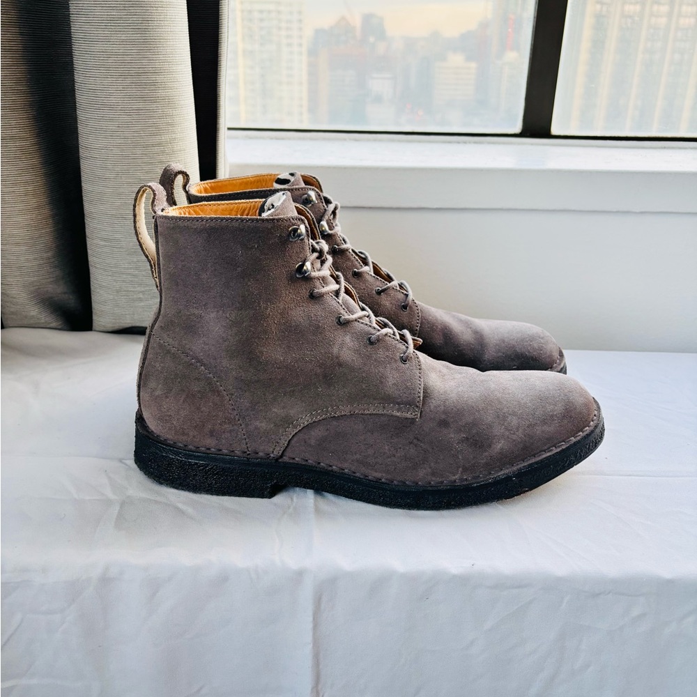 Paul Smith Gray Suede Boots men’s size 11
